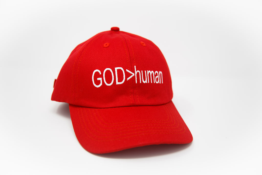 GOD is greater than human Hat (R)